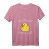 Damen Enten Spruch 'Ente gut Alles gut' - Lustiges V-Ausschnitt T-Shirt als Geschenkidee für Entenliebhaber, Kinder & Erwachsene