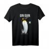 Lustiges Gin T-Shirt mit Pinguin Design – Perfektes Partygeschenk für Gin-Liebhaber, Freunde & Junggesellenabschiede