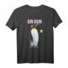 Lustiges Gin T-Shirt mit Pinguin Design – Perfektes Partygeschenk für Gin-Liebhaber, Freunde & Junggesellenabschiede