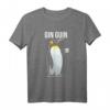 Lustiges Gin T-Shirt mit Pinguin Design – Perfektes Partygeschenk für Gin-Liebhaber, Freunde & Junggesellenabschiede