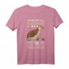 Früher war ich normal jetzt habe ich Wachteln T-Shirt mit Spruch – Geschenk für Wachtelzüchter, Wachtelliebhaber & Tierfreunde