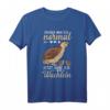 Früher war ich normal jetzt habe ich Wachteln T-Shirt mit Spruch – Geschenk für Wachtelzüchter, Wachtelliebhaber & Tierfreunde