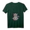 Damen Acro Vinyasa Hatha Yoga Katze Meditation T-Shirt mit V-Ausschnitt – Lustiges Geschenk für Yogis, Katzenliebhaber & Meditierende