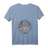 Damen Acro Vinyasa Hatha Yoga Katze Meditation T-Shirt mit V-Ausschnitt – Lustiges Geschenk für Yogis, Katzenliebhaber & Meditierende