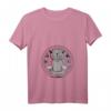 Damen Acro Vinyasa Hatha Yoga Katze Meditation T-Shirt mit V-Ausschnitt – Lustiges Geschenk für Yogis, Katzenliebhaber & Meditierende