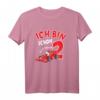 Kinder 2. Geburtstag Rennwagen T-Shirt für Jungen & Mädchen - Lustiges Geschenk zum 2. Geburtstag für Geburtstagsfeier, Kindergarten & besondere Anlässe