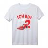 Kinder 2. Geburtstag Rennwagen T-Shirt für Jungen & Mädchen - Lustiges Geschenk zum 2. Geburtstag für Geburtstagsfeier, Kindergarten & besondere Anlässe
