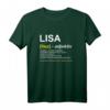 Lustiges Name T-Shirt Lisa | Witziges Geschenk für Damen | Geburtstags- & Muttertagsgeschenk mit Spruch