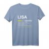 Lustiges Name T-Shirt Lisa | Witziges Geschenk für Damen | Geburtstags- & Muttertagsgeschenk mit Spruch