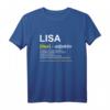 Lustiges Name T-Shirt Lisa | Witziges Geschenk für Damen | Geburtstags- & Muttertagsgeschenk mit Spruch