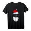 Lustiges Weihnachts T-Shirt mit Weihnachtsmann, Sonnenbrille & Bart – Perfekt für Weihnachtsmarkt, Festliche Anlässe & Humorvolles Weihnachtsoutfit