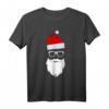 Lustiges Weihnachts T-Shirt mit Weihnachtsmann, Sonnenbrille & Bart – Perfekt für Weihnachtsmarkt, Festliche Anlässe & Humorvolles Weihnachtsoutfit