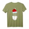 Lustiges Weihnachts T-Shirt mit Weihnachtsmann, Sonnenbrille & Bart – Perfekt für Weihnachtsmarkt, Festliche Anlässe & Humorvolles Weihnachtsoutfit