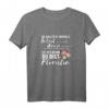 Floristin Floristik Blumenladen Geschenk T-Shirt mit Spruch – Lustiges & Witziges Floristen T-Shirt für Frauen & Lehrlinge