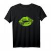 Kussmund 80er 90er Motto Retro Vintage Party T-Shirt – Lustiges Geschenk für 80s & 90s Fans, Oldschool Kostüm für Motto Partys