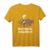 Lustiges Faultier Schlafshirt für Damen und Herren – Bequemer Schlafanzug, witziges Nachthemd & Geschenkidee für faule Langschläfer und Morgenmuffel