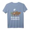 Lustiges Faultier Schlafshirt für Damen und Herren – Bequemer Schlafanzug, witziges Nachthemd & Geschenkidee für faule Langschläfer und Morgenmuffel
