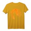 Schwarze Katze mit Vollmond-Motiv für Halloween - Lustiges Kostüm-T-Shirt für Damen, Herren und Kinder als Last-Minute-Outfit & Geschenk