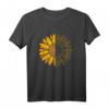 Vintage Fahrräder Biker Retro Fahrrad Radfahren Sonnenblume T-Shirt – Perfektes Geschenk für Radfahrer, Mountainbiker & Rennradfans