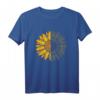 Vintage Fahrräder Biker Retro Fahrrad Radfahren Sonnenblume T-Shirt – Perfektes Geschenk für Radfahrer, Mountainbiker & Rennradfans