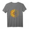 Vintage Fahrräder Biker Retro Fahrrad Radfahren Sonnenblume T-Shirt – Perfektes Geschenk für Radfahrer, Mountainbiker & Rennradfans