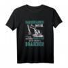 Baggerfahrer T-Shirt mit Spruch - Lustiges Geschenk für Baumaschinenführer, Bauarbeiter & Bauleiter zu Weihnachten & Geburtstag