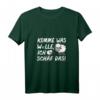 Komme Was Wolle Ich Schaf - Lustiges Wortspiel T-Shirt für Schaf-Fans und Tierliebhaber mit V-Ausschnitt, ideales Geschenk zum Geburtstag & Weihnachten