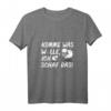 Komme Was Wolle Ich Schaf - Lustiges Wortspiel T-Shirt für Schaf-Fans und Tierliebhaber mit V-Ausschnitt, ideales Geschenk zum Geburtstag & Weihnachten