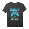 Level 13 Jahre Geburtstagsshirt für Jungen – Gamer T-Shirt mit Controller-Motiv, ideal für Geburtstagsfeier und LAN-Party