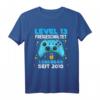 Level 13 Jahre Geburtstagsshirt für Jungen – Gamer T-Shirt mit Controller-Motiv, ideal für Geburtstagsfeier und LAN-Party