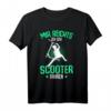Stunt Scooter T-Shirt für Jungen - Cooles Design mit Spruch 'Mir reichts ich geh Scooter fahren' als Geschenk für Teenager, Kinder & Skatehallensportler