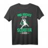 Stunt Scooter T-Shirt für Jungen - Cooles Design mit Spruch 'Mir reichts ich geh Scooter fahren' als Geschenk für Teenager, Kinder & Skatehallensportler
