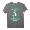 Stunt Scooter T-Shirt für Jungen - Cooles Design mit Spruch 'Mir reichts ich geh Scooter fahren' als Geschenk für Teenager, Kinder & Skatehallensportler
