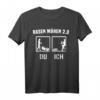 Lustiges Mähroboter Garten T-Shirt mit Sprüchen - Perfekt für Hobbygärtner, Kleingärtner & Gartenfreunde