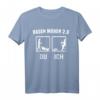 Lustiges Mähroboter Garten T-Shirt mit Sprüchen - Perfekt für Hobbygärtner, Kleingärtner & Gartenfreunde