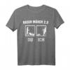 Lustiges Mähroboter Garten T-Shirt mit Sprüchen - Perfekt für Hobbygärtner, Kleingärtner & Gartenfreunde
