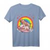 Nacktmull Blobfisch mit Regenbogen T-Shirt – Lustiges Tiermotiv für Kuriositätenliebhaber, Männer, Frauen & Kinder