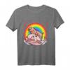 Nacktmull Blobfisch mit Regenbogen T-Shirt – Lustiges Tiermotiv für Kuriositätenliebhaber, Männer, Frauen & Kinder