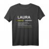 Lustiges Laura T-Shirt mit Witzigem Spruch – Originelles Geschenk für Geburtstag, Weihnachten & Muttertag für Frauen und Damen