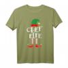 Chef Elfe Familienoutfit Partnerlook Weihnachten - Lustiges Elf Kostüm für die ganze Familie als Alternative zu Weihnachtspullovern