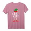 Chef Elfe Familienoutfit Partnerlook Weihnachten - Lustiges Elf Kostüm für die ganze Familie als Alternative zu Weihnachtspullovern