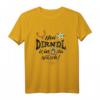 Trachtenshirt zum HapDeer für Damen - Lustiges Dirndl mit Hirsch, Edelweiß & Spruch, ideal für Oktoberfest & Landfeste