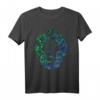 Löwenkopf T-Shirt für Herren und Kinder mit Löwen Motiv - Tierliebe Kleidung für Groß und Klein