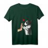 Damen Boston Terrier Hunde Liebe T-Shirt mit V-Ausschnitt – Perfektes Geschenk für Hundeliebhaber und Boston Terrier Fans