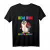 Kinder Ich bin Erstklassig Pinguin mit Schulranzen - Süßes T-Shirt zur Einschulung für Erstklässler & Grundschulkinder