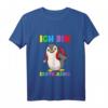 Kinder Ich bin Erstklassig Pinguin mit Schulranzen - Süßes T-Shirt zur Einschulung für Erstklässler & Grundschulkinder