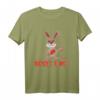 Horror Gothic Schwarzer Humor lustiges Sarkasmus Böses Hasi T-Shirt – Perfektes Geschenk für Gothic Fans, Horrorfilm-Liebhaber, Halloween und Ostern