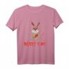 Horror Gothic Schwarzer Humor lustiges Sarkasmus Böses Hasi T-Shirt – Perfektes Geschenk für Gothic Fans, Horrorfilm-Liebhaber, Halloween und Ostern