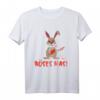 Horror Gothic Schwarzer Humor lustiges Sarkasmus Böses Hasi T-Shirt – Perfektes Geschenk für Gothic Fans, Horrorfilm-Liebhaber, Halloween und Ostern