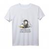 Damen Offizielles Pinguin Schlafshirt - Gemütliches Nachthemd & Pyjama Oberteil für Morgenmuffel und Langschläfer